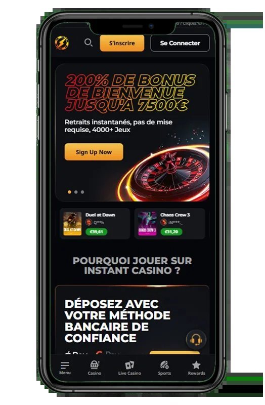 Instant casino site - Découvrez les casinos instantanés en ligne les plus fiables et sécurisés en